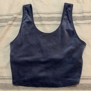 NWOT Aerie Velvet Crop Top